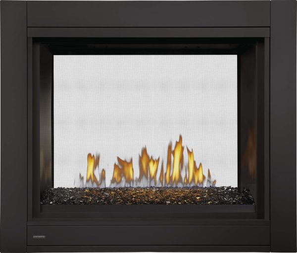 Napoleon - CBHD4 See Through Direct Vent Fireplace with Glass Embers, Natural Gas, Alternate Electronic Ignition