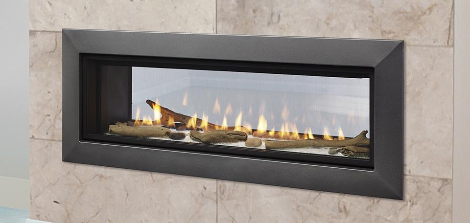 Majestic Echelon II See-Through Direct Vent Gas Fireplace
