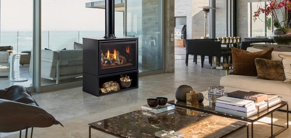 Heat & Glo Supreme Freestanding Gas Fireplace