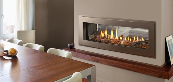Heatilator Crave See-Through Series Gas Fireplace