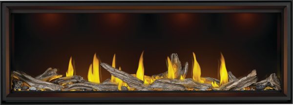 Napoleon - Tall Linear Vector™ 74 Direct Vent Fireplace, Natural Gas, Electronic Ignition