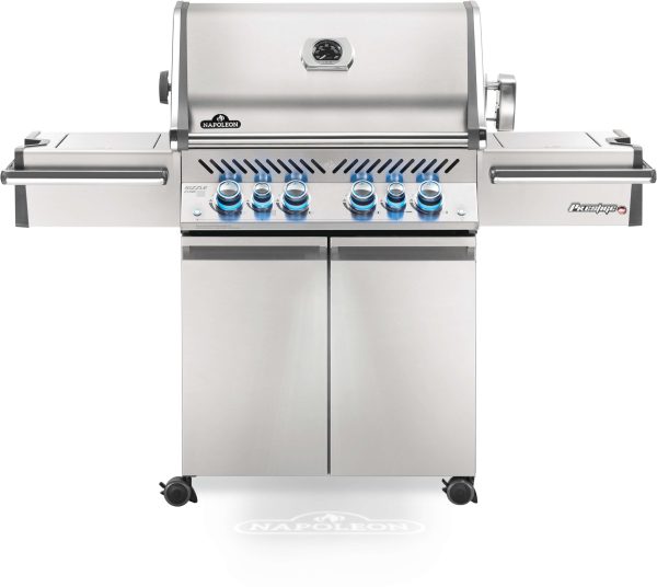 Napoleon - Prestige PRO™ 500 Propane Gas Grill with Infrared Rear and Side Burners, Stainless Steel