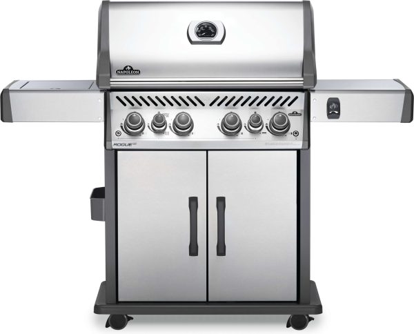 Napoleon - Rogue® SE 525 Natural Gas Grill with Infrared Rear and Side Burners, Stainless Steel