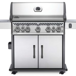 Napoleon - Rogue® SE 625 Natural Gas Grill with Infrared Rear and Side Burners, Stainless Steel