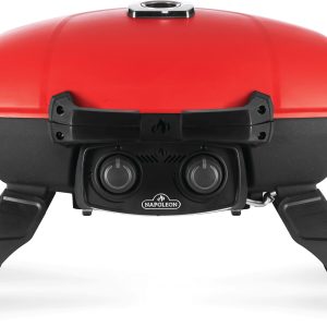 Napoleon - TravelQ™ 285 Portable Propane Gas Grill with Griddle, Red